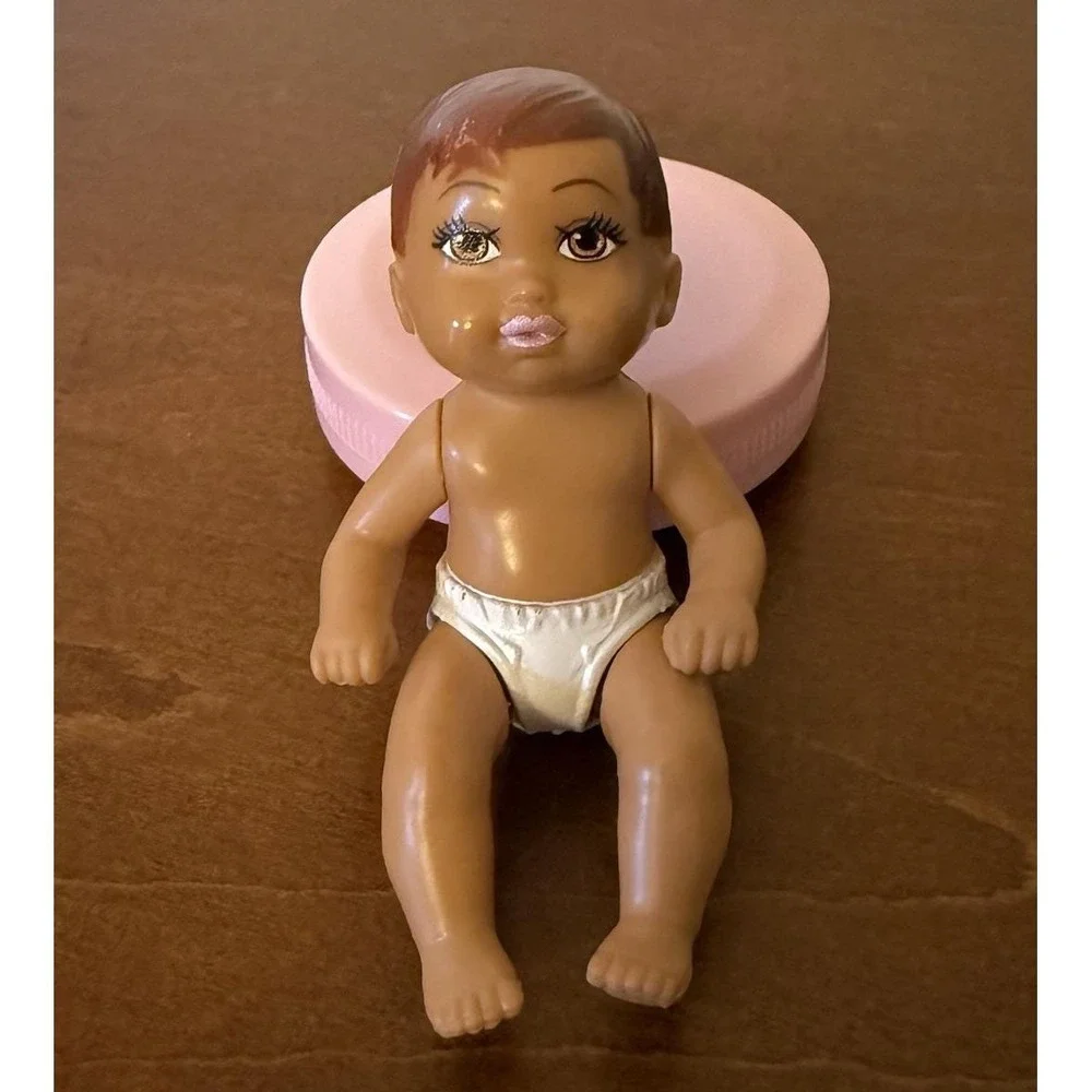 Vintage Barbie Baby Sister Krissy Doll Mattel Brown Hair 1999